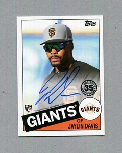 2020 Topps Jaylin Davis 1985 Rookie Autograph #85A-JDA - Bild 1 von 2