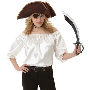 female pirate blouse