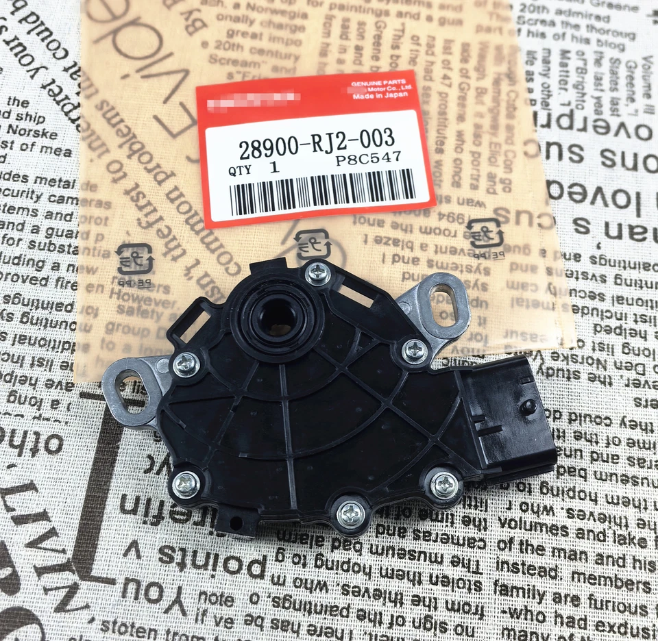 OEM Neutral Safety Switch Range Sensor for Honda Accord CR-V Civic 28900-RJ2-003 - Image 1 of 2