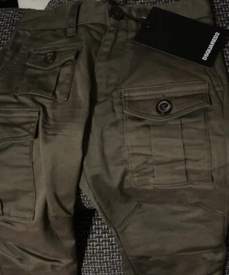 DSQUARED2 CARGOHOSE GRÜN FÜR JUNGEN - Bild 1 von 4