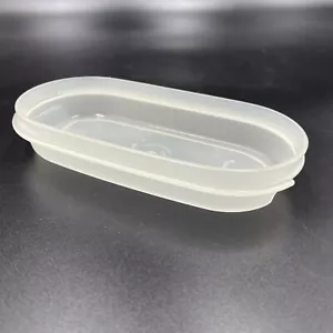 Tupperware 1873 Modular Mates klar OVAL 0,5 Vorratsbehälter Boden 200 ml OHNE Deckel - Bild 1 von 9