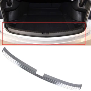 Protector de placa de alféizar trasero interior plateado titanio para Acura TLX 2015-2020 - Imagen 1 de 7