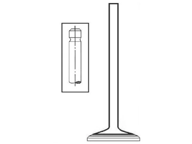 Válvula de admisión para Honda Civic 1992-2005 1993 1994 1995 1996 1997 1998 1999 G662FB Foto 1 de 1