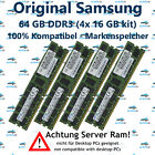 64 Gb (4X 16 Gb) Rdimm Ecc Regular Ddr3-1600 Hp Hpe Dl385p Dl560 Gen8 G8 Di Ram