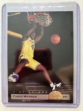 1993-94 Classic Draft Picks Limited Print /74500 Chris Webber #LP1 Rookie RC HOF