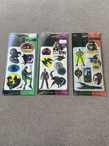 Set Of 3 Vintage 1994 Mello Smello BATMAN FOREVER STICKERS New Sealed - Picture 1 of 2