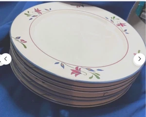 Vintage PAIR Dinner Plates 27cm (2 prs avail) Newcor, Copenhagen 1990s VG Cond. - Picture 1 of 3