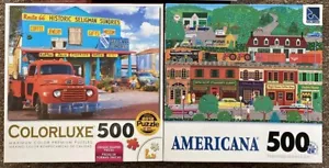 Gift Shop on Route 66 AZ by Skrypczak, Green Valley Mark Frost 500 Piece Puzzles - Picture 1 of 4