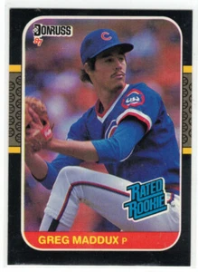 1987 DONRUSS ROOKIE RC GREG MADDUX #36 SWEET! HOFer - Picture 1 of 1