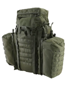 Tactical Assault Pack 90 Litre - Olive Green Military Backpack Army Rucksack - Picture 1 of 4