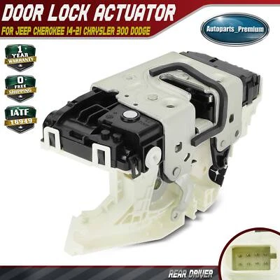 Rear Driver Left Door Lock Actuator for Jeep Cherokee Chrysler 300 Dodge Journey - Image 1 of 4