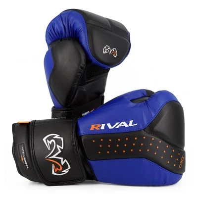 Luvas de boxe RIVAL RB10 Intelli-Shock bolsa, gancho e laço, absorção de choque D3O - Imagem 1 de 4
