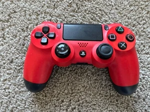 Sony PlayStation4 PS4 DualShock 4 Controller CUH-ZCT2U Magma Red (PLEASE READ!) - Picture 1 of 5