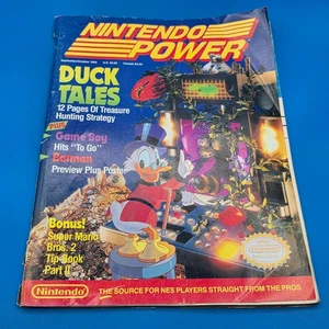 Nintendo Power Sep Oct 89 Volume 8 Duck Tales No poster - Picture 1 of 6