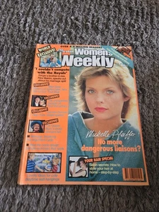 Women's Weekly Magazine March 1990-Michelle Pfeiffer - Picture 1 of 2