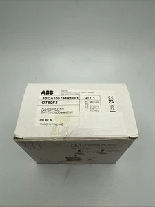 NEU ABB OT80F3 1SCA105798R1001 10136393 3-poliger Trennschalter 80A 80 Ampere - Bild 1 von 10