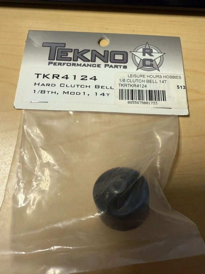 TEKNO-TKR4124-HARD CLUTCH BELL-1/8 MOD1 14T - Image 1 of 1