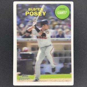 2011 Topps Lineage BUSTER POSEY #NNO Topps 3D San Francisco Giants - Picture 1 of 2