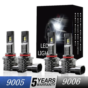 For Dodge Avenger SXT Sedan 4-Door 2.4L 2008-2013 LED Headlights High/Low Bulb - Picture 1 of 14