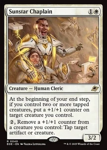 *MtG: SUNSTAR CHAPELIN - Edge of Eternities Raro - Magicman-Europa* - Imagen 1 de 1