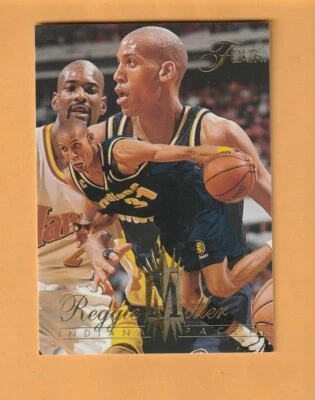 Reggie Miller Indiana Pacers 1994-95 Flair #62 UCLA Bruins 6V - Image 1 of 2