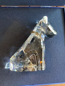 SWAROVSKI Crystal THE DOG Figurine 289202 w Box Schnauzer Terrier - Picture 1 of 15