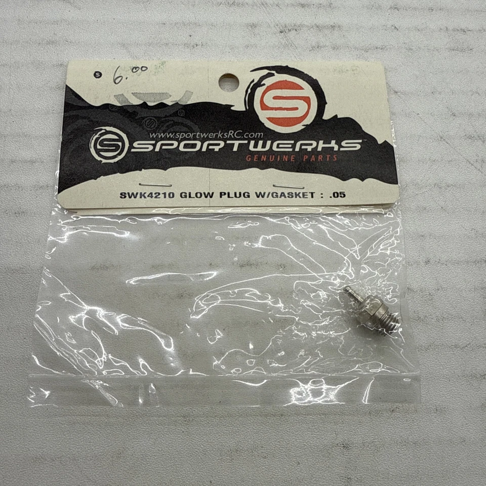 Sportwerks Chaos .05 Glow Plug with Gasket SWK4210 B3 - Image 1 of 1