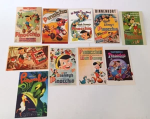 ♥ PINOCCHIO POSTER SERIE VON 30 POSTKARTEN PLAKATE POSTER 2018 C26 - Bild 1 von 4