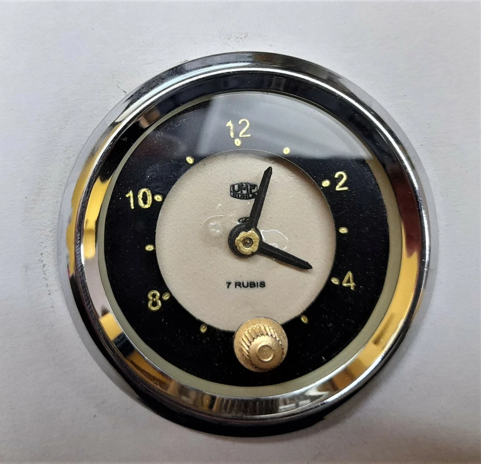 Wartburg 313 Clock NEW 6 or 12 Volt Vintage SW10776 - Image 1 of 4