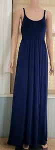 NWT Lascana Women's Navy Maxi Dress Size 10 - Picture 1 of 7