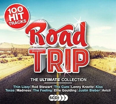 100 Hits Road Trip NEW SEALED 5xCD Pop Rock Soul Reggae Hits 60s 70s 80s 90s 00s - Image 1 of 4