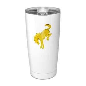 Ford Bronco in der Farbe Gelb Edelstahl Weiß Becher - Bild 1 von 4