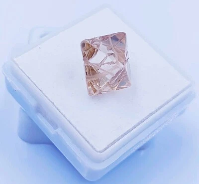 Lab Grown 10 Ct Raw Diamond D-Color Certified Colorless CVD Loose Gemstone 4K2 - Image 1 of 4
