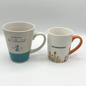 2 Stück Starbucks Tassen - Hot Chocolate 2010 und Happy Birthday 2020 - Bild 1 von 7