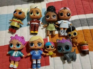 LOL SURPRISE Konvolut 10 Puppen, Haustier, Babys, wie abgebildet. (LOL 6)  - Bild 1 von 6