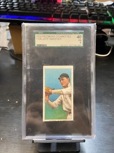 SGC 3 VG 1910 Piedmont Cigarettes T206 New York Highlanders Jeff Sweeney Card JC - Bild 1 von 3