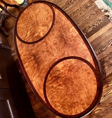 Mesa de centro antiga Art Deco - Imagem 1 de 4