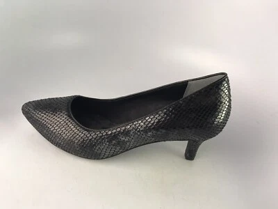 Rockport Total Motion Kalila Pump Black Multi Snake Leather Sz 7.5 US - Image 1 of 4