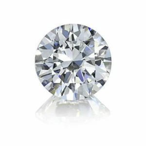 Diamante blanco color J natural certificado 0,10 quilates corte redondo claridad VS2 - Imagen 1 de 6