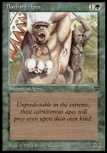 MRM ENGLISH Barbary Apes EX MTG magic LEG - Imagen 1 de 1