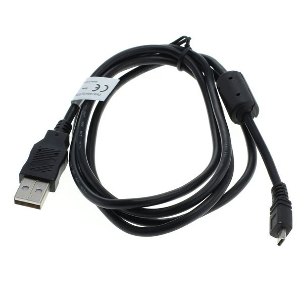 USB-Verbindungskabel, Ladekabel Daten-Kabel für Nikon Coolpix A100, A300, S3700 - Bild 1 von 1