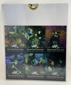 THE WIZARD OF OZ SERIES 1 (BREYGENT) UNCUT "WICKED WORDS" CHASE CARD SET #50/60 - Picture 1 of 5