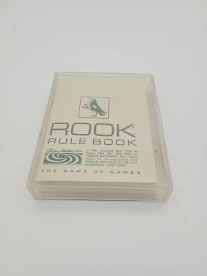 Vintage 1968 Parker Brothers ROOK Card Game - with Plastic Case - Image 1 of 4