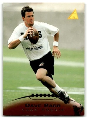 1995 Pinnacle Rookie Card Dave Barr Rookie Philadelphia Eagles #230 - Image 1 of 2