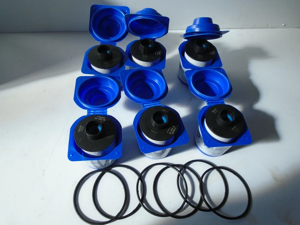 Genuine Fiat 6 x Fuel Filters 71771465 Fiat 500 Ducato, Panda, Punto Strada  - Image 1 of 4