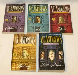 SHOOTING STARS Series by V.C. Andrews Paperback Books, Complete Series 1-5 - Picture 1 of 10
