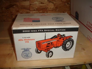 1/16 allis chalmers 195 iowa ffa toy tractor - Picture 1 of 8