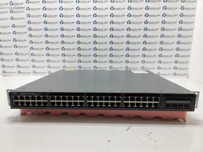 CISCO 48 Port Network Switch WS-C3650-48PWD-S, Grade B, SKU 16453 - Image 1 of 3