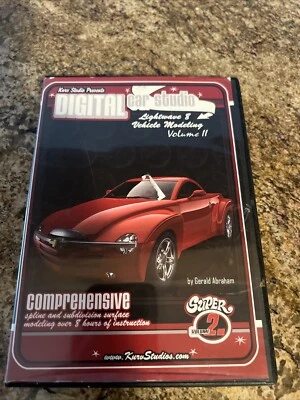 Lightwsve 8 vehicle modeling 3d volume 2 digital car studio DVD Abraham - Image 1 of 4
