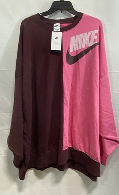 Suéter para mujer Nike multicolor de gran tamaño talla: XXL Foto 1 de 4